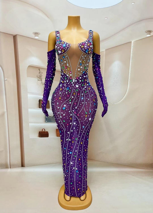CELESINYI Caiguang Crystal Opera Gown