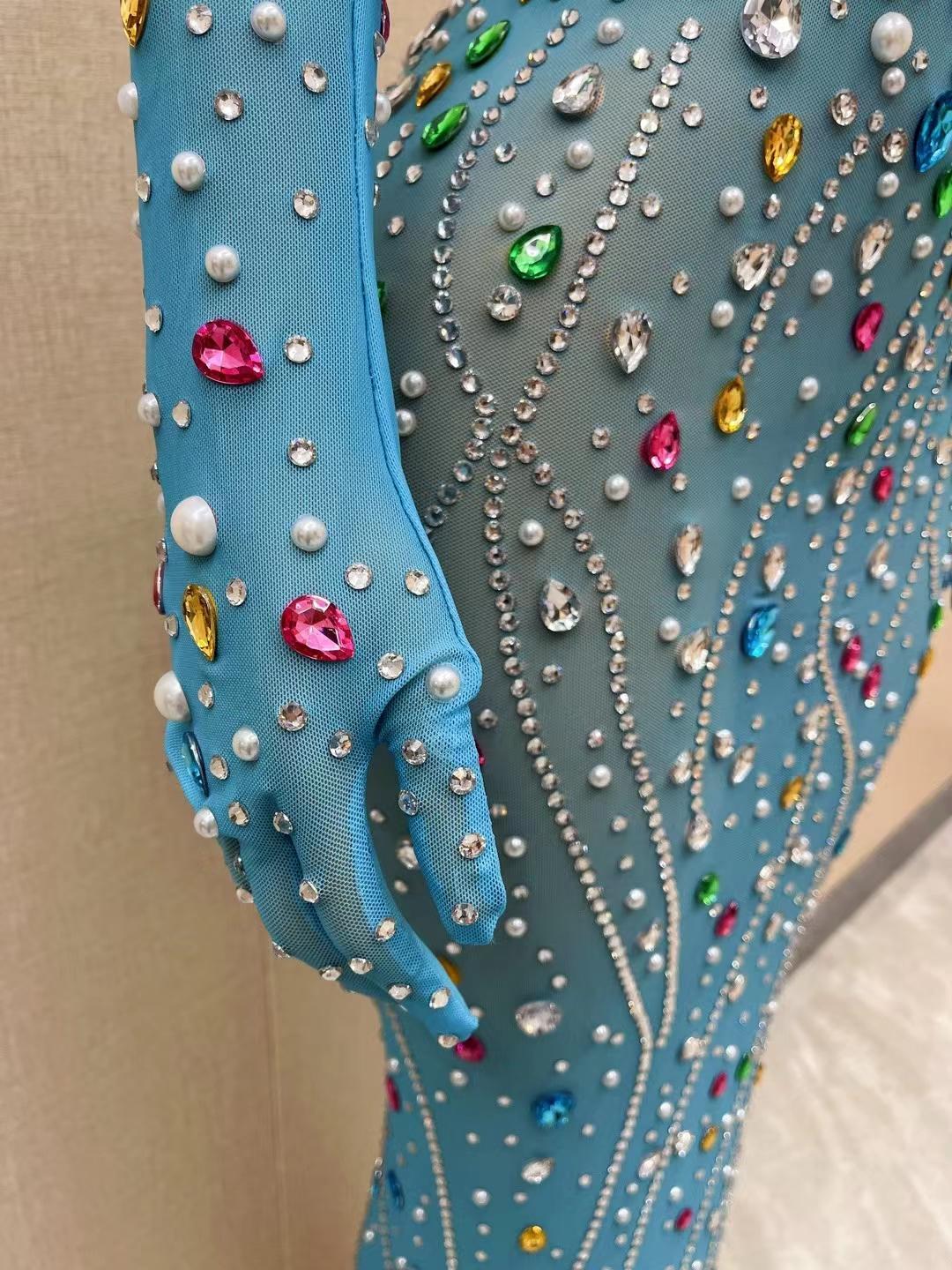 CELESINYI Caiguang Crystal Opera Gown