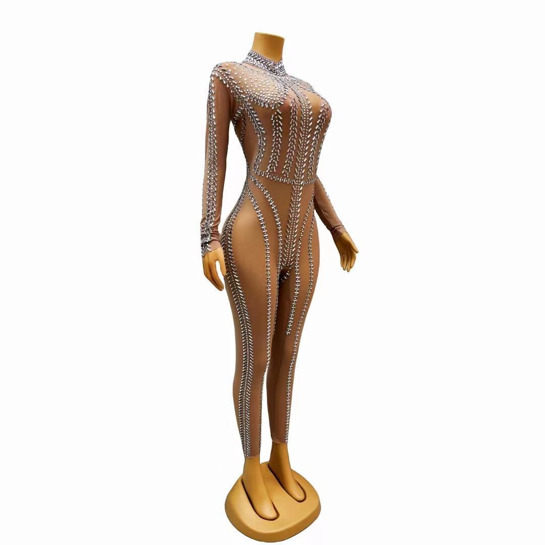 CELESINYI Wanxia Crystal Sunset Catsuit