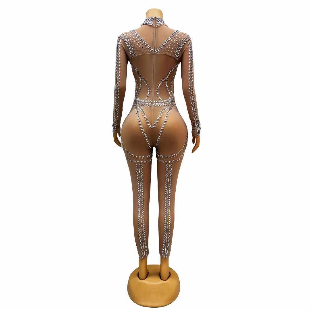 CELESINYI Wanxia Crystal Sunset Catsuit