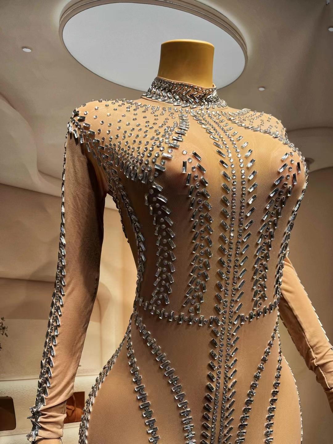 CELESINYI Wanxia Crystal Sunset Catsuit