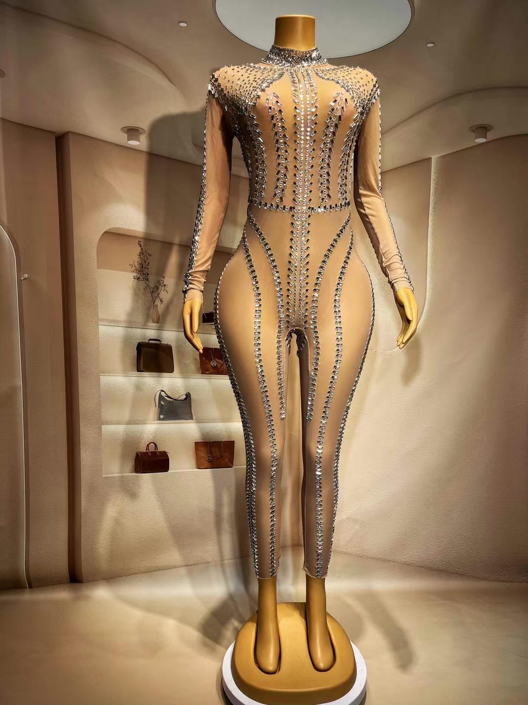 CELESINYI Wanxia Crystal Sunset Catsuit
