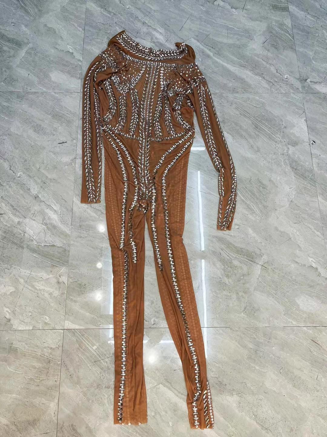 CELESINYI Wanxia Crystal Sunset Catsuit