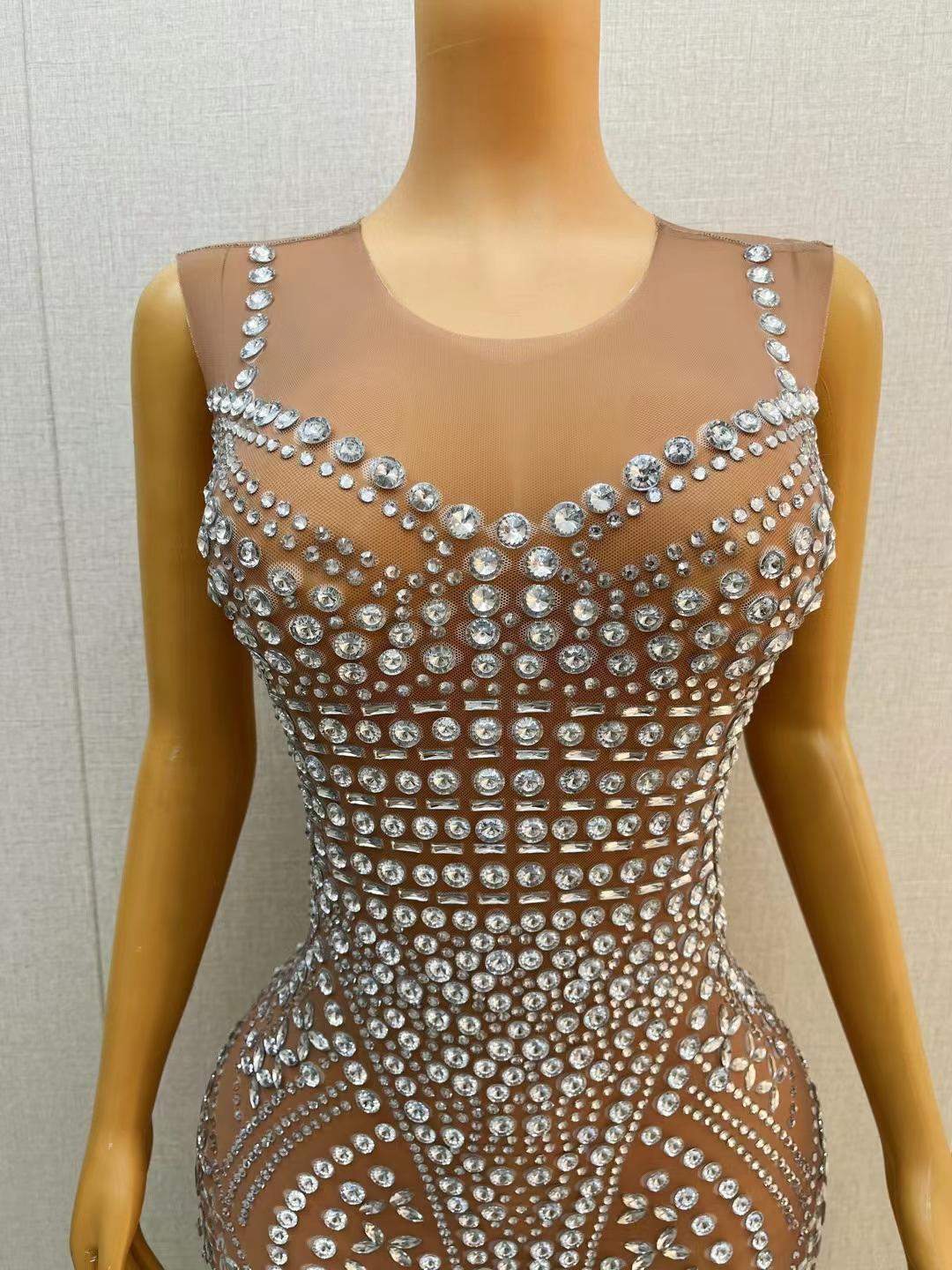 CELESINYI Zhusheng Crystal Bamboo Bodysuit