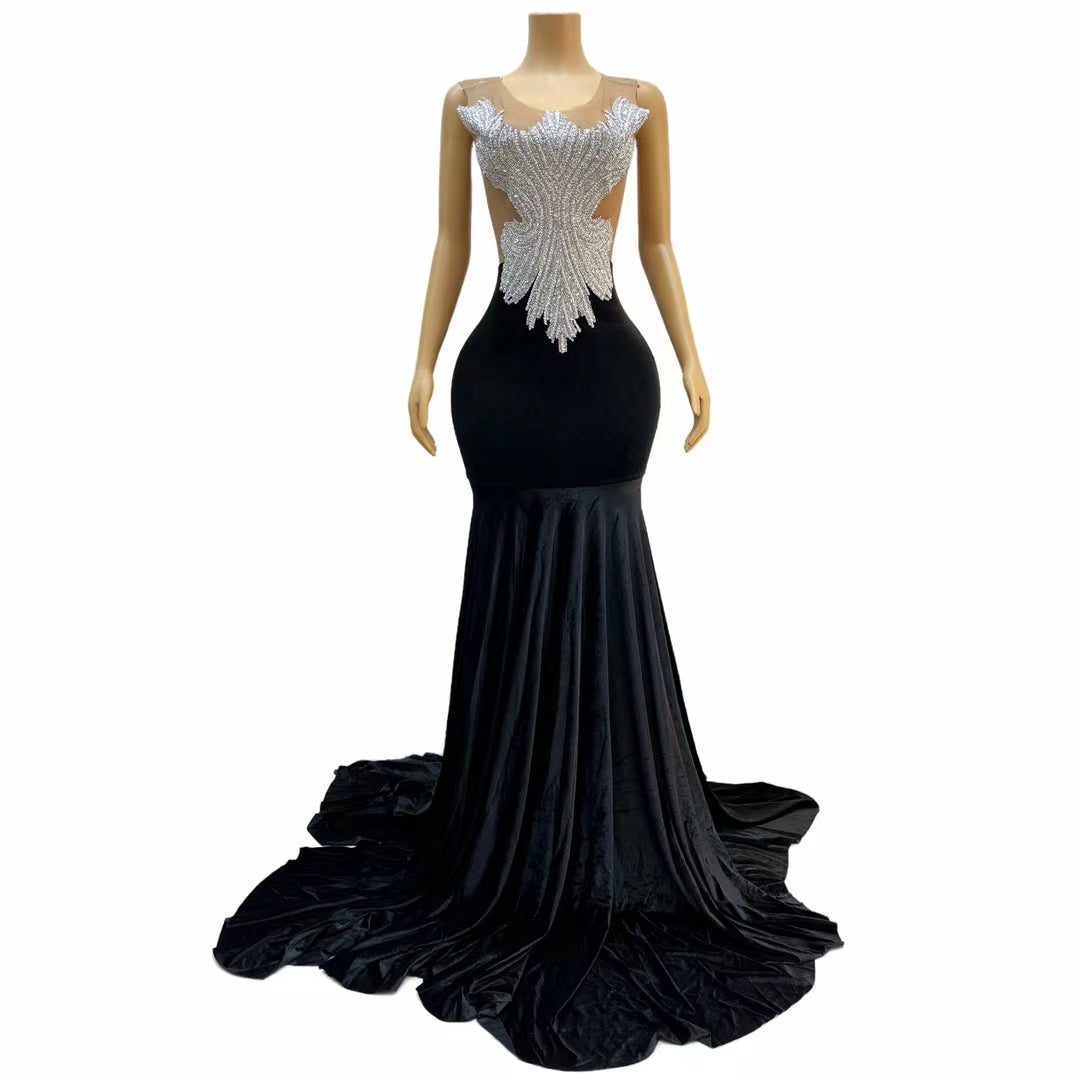 CELESINYI Tianshi Crystal Angel Gown