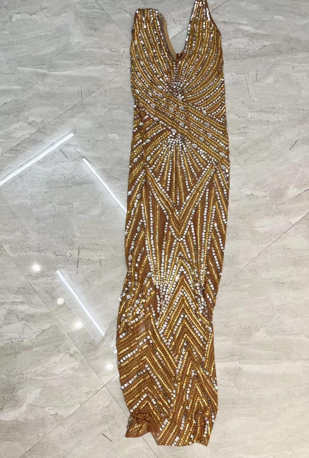 CELESINYI Fengshou Crystal Harvest Gown