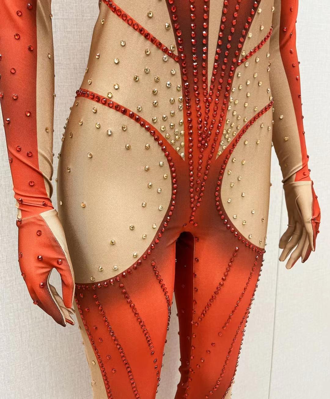 CELESINYI Duihao Crystal Hero Jumpsuit