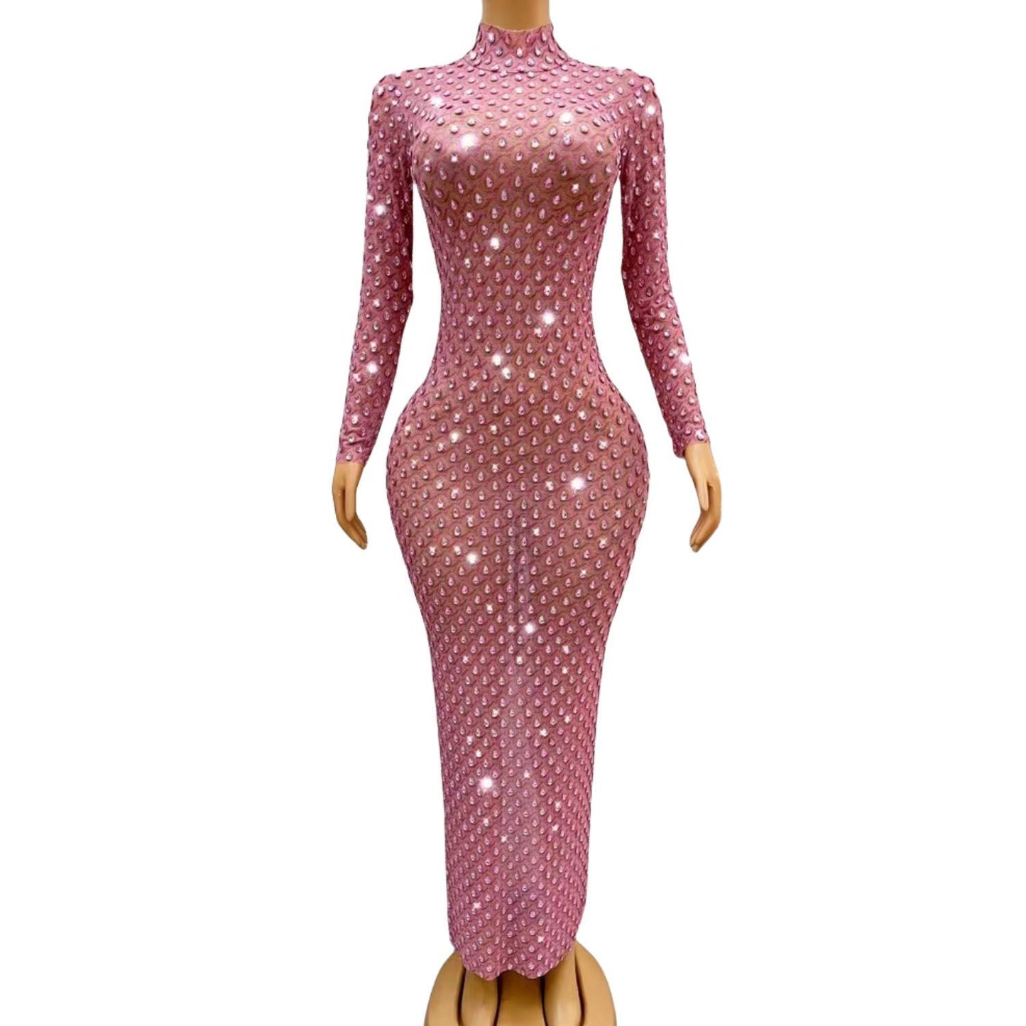 CELESINYI Zijingcheng Crystal Scale Gown