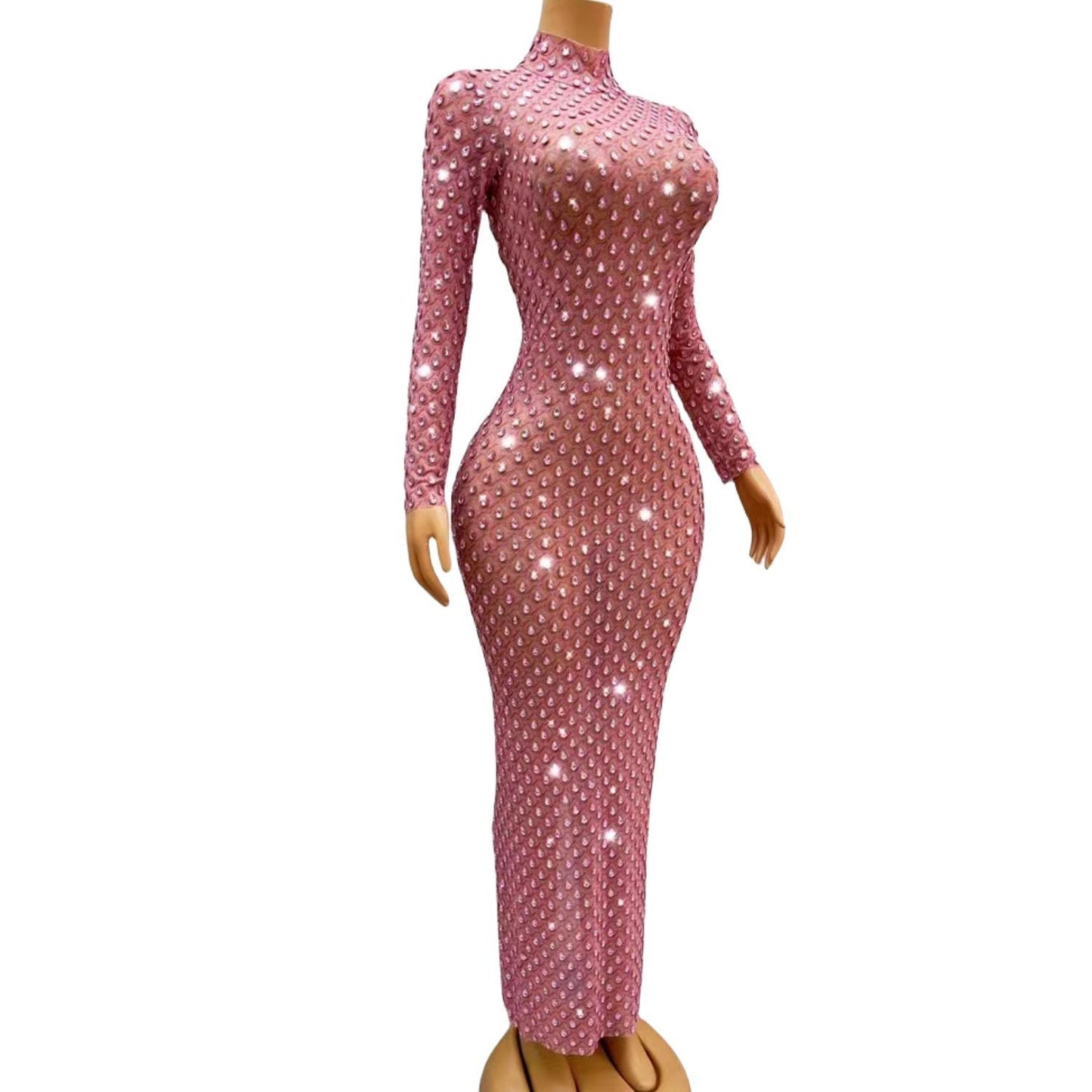 CELESINYI Zijingcheng Crystal Scale Gown
