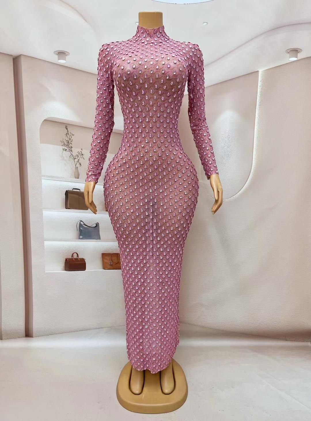 CELESINYI Zijingcheng Crystal Scale Gown
