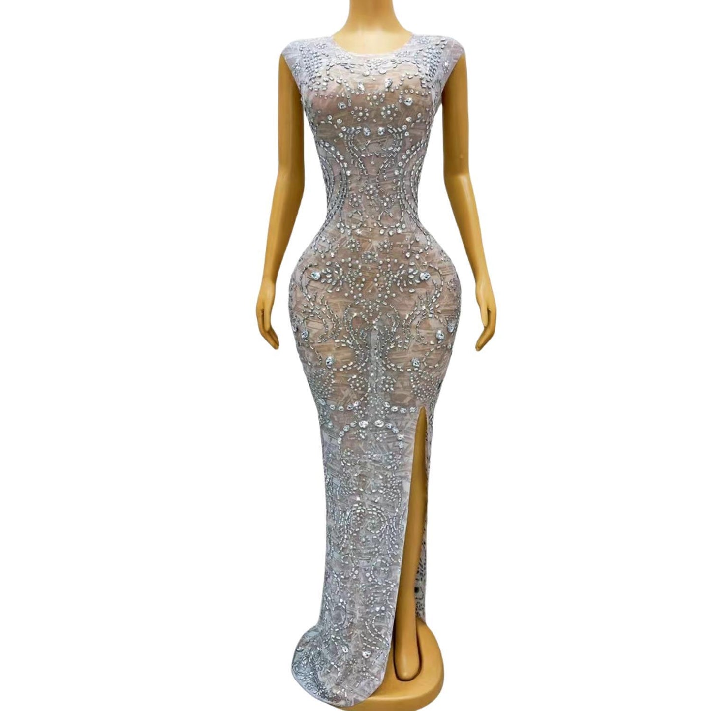 CELESINYI Miaohua Crystal Baroque Gown