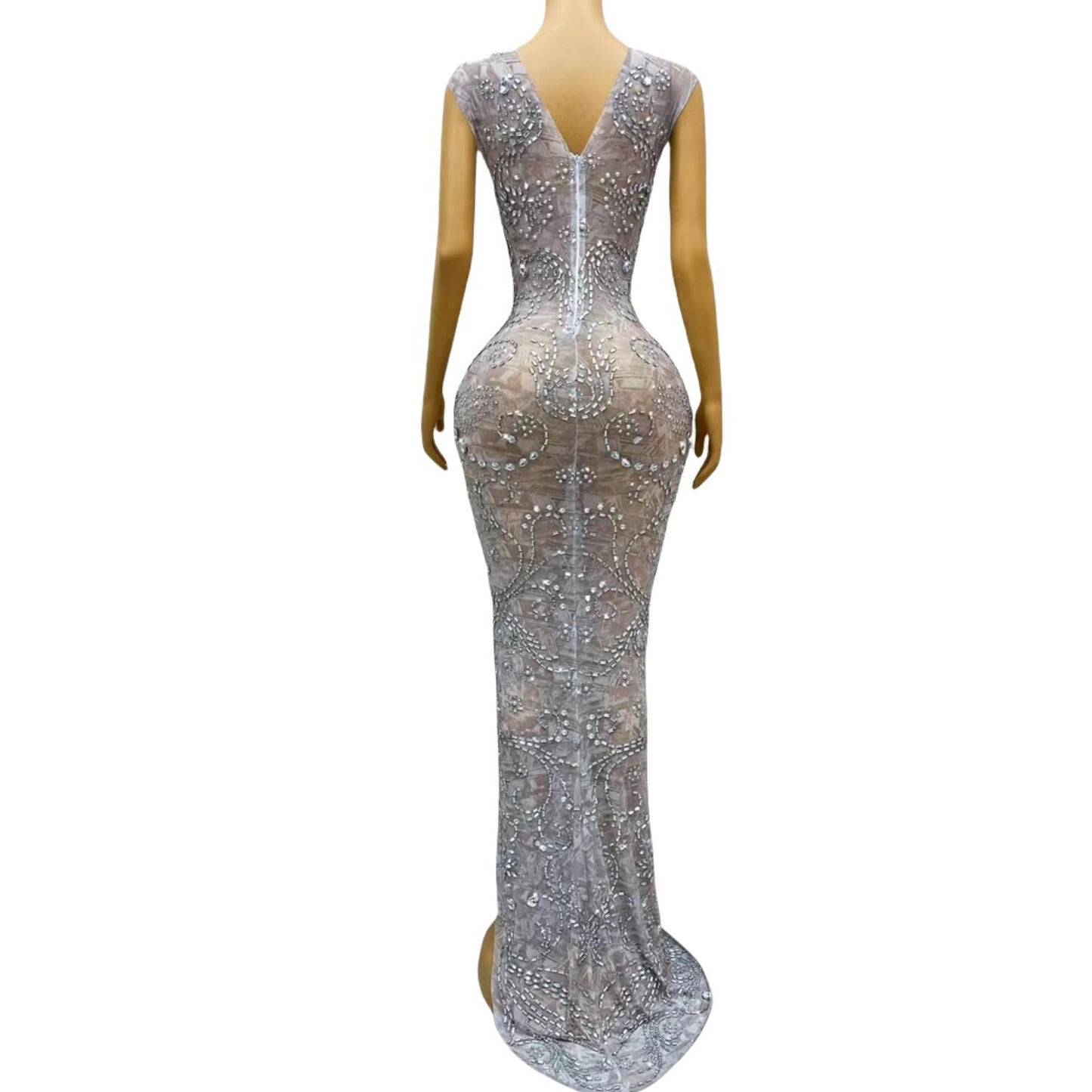 CELESINYI Miaohua Crystal Baroque Gown