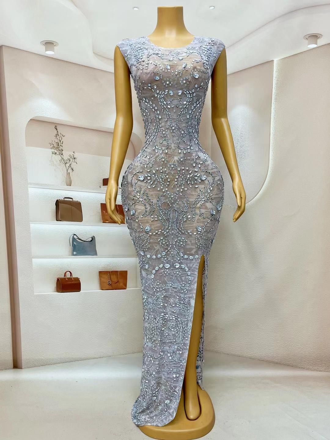 CELESINYI Miaohua Crystal Baroque Gown