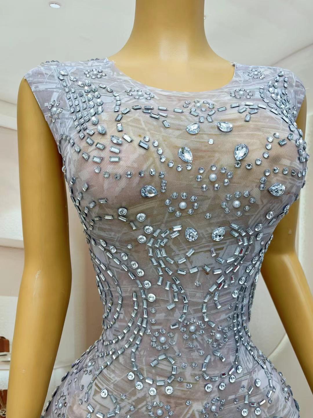 CELESINYI Miaohua Crystal Baroque Gown