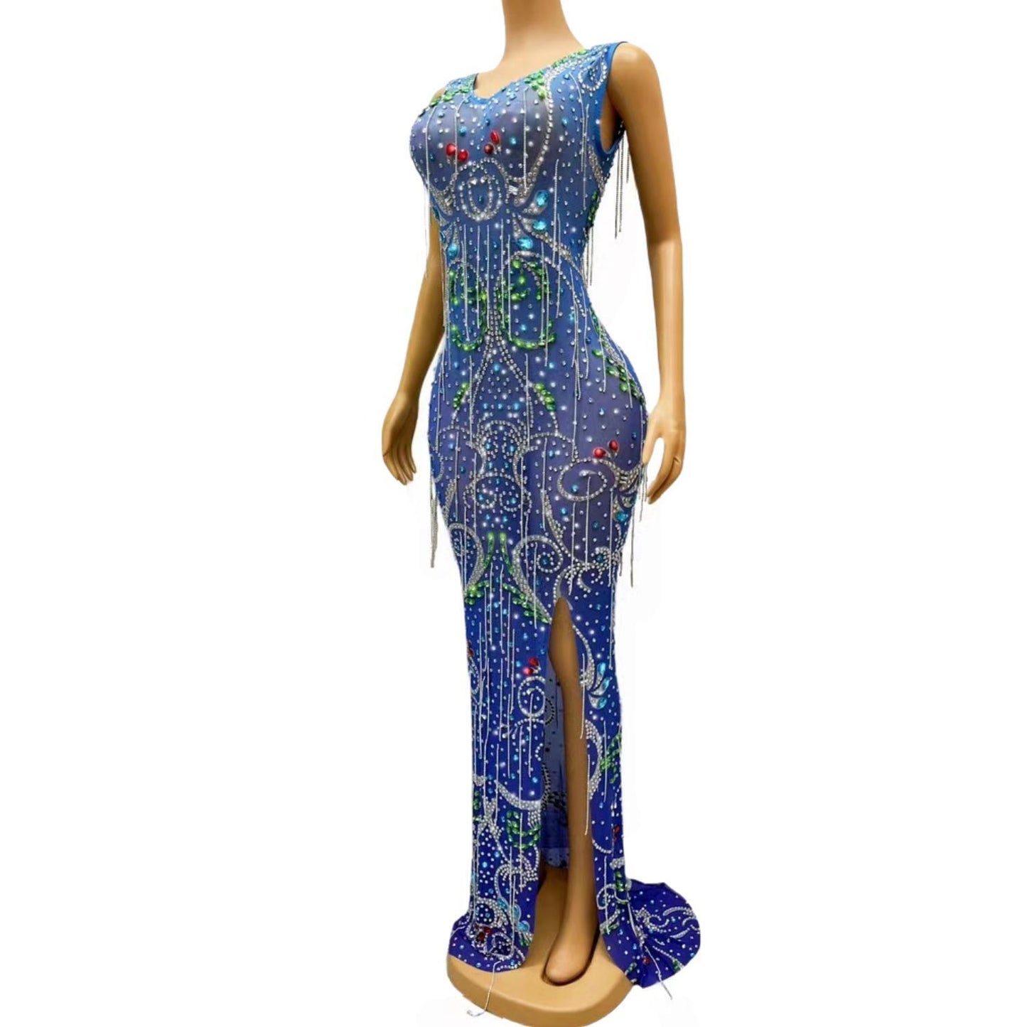 CELESINYI Fengwei Crystal Gem Gown