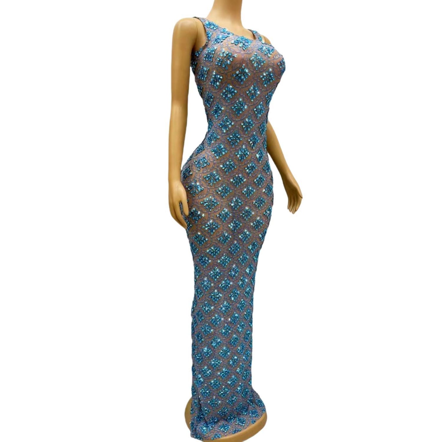 CELESINYI Lunhui Crystal Star Gown