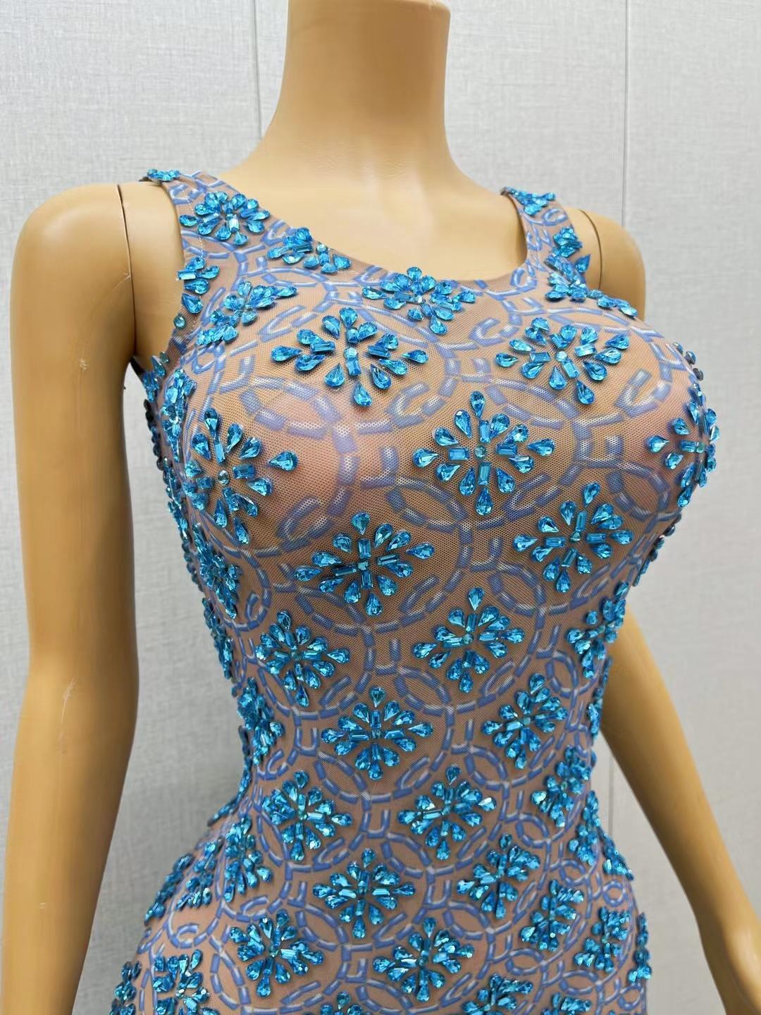 CELESINYI Lunhui Crystal Star Gown