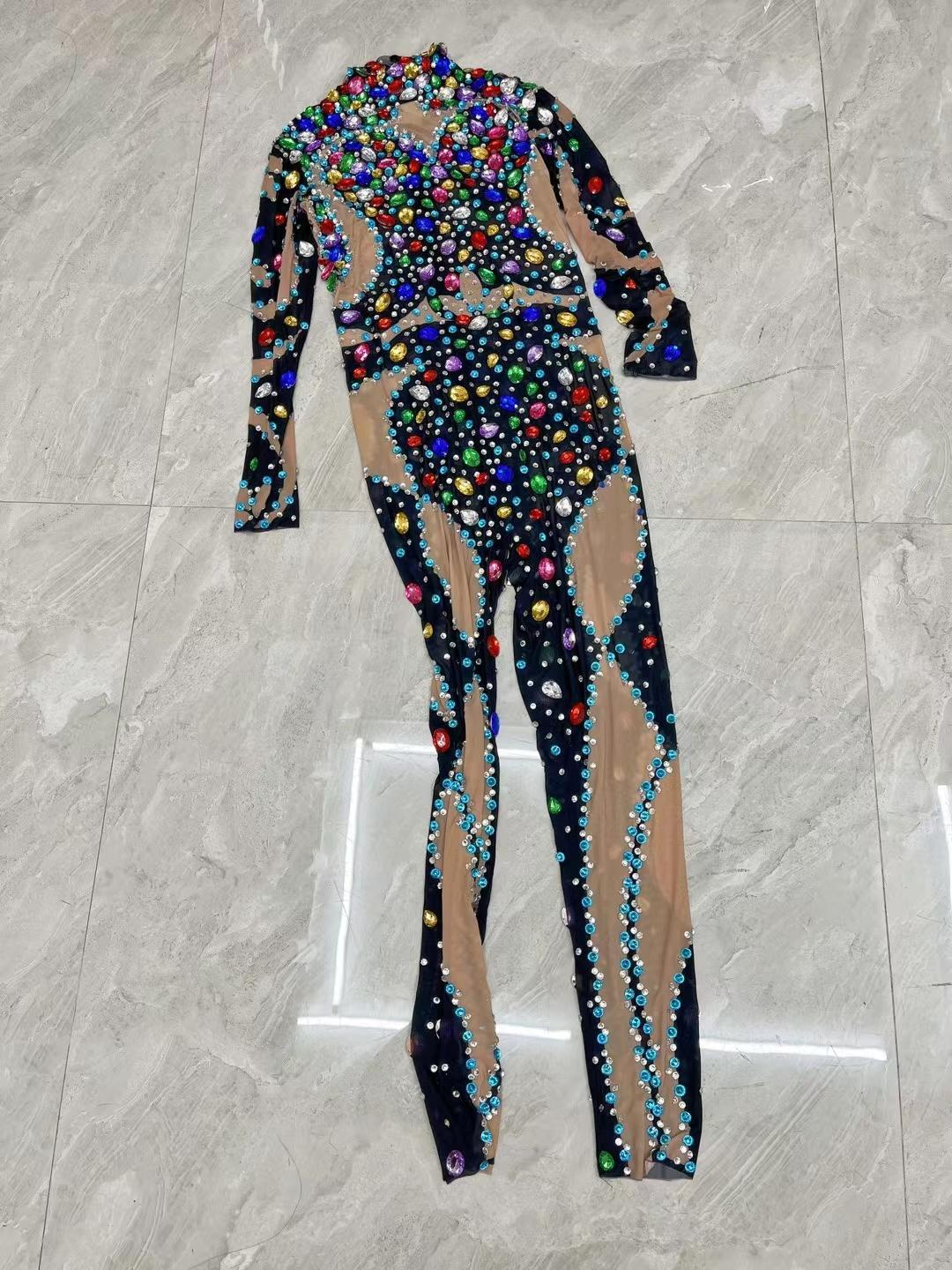 CELESINYI Qicaiyouyu Crystal Gem Jumpsuit