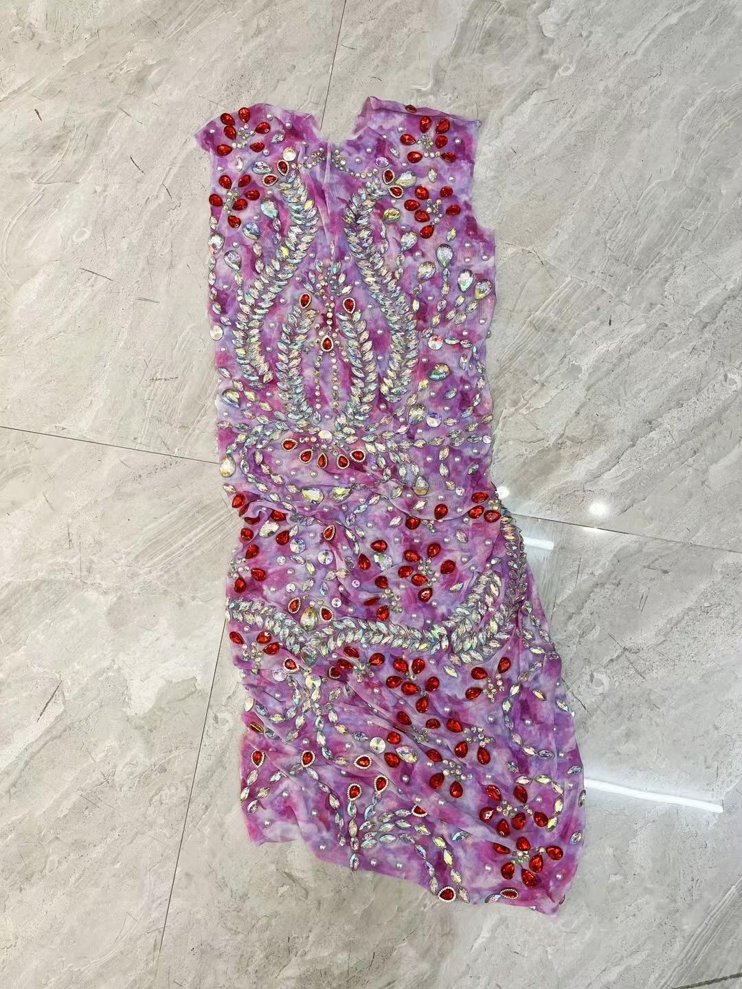 CELESINYI Shuifulian Crystal Water Lily Gown
