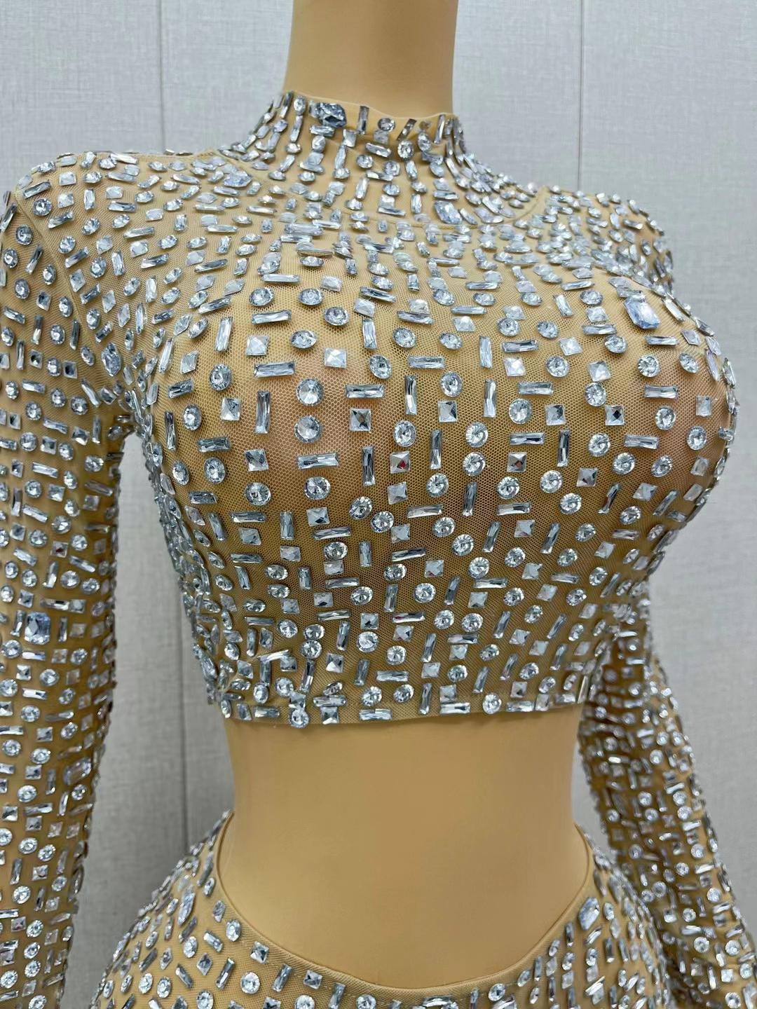CELESINYI Yinbei Crystal Long Sleeve Set