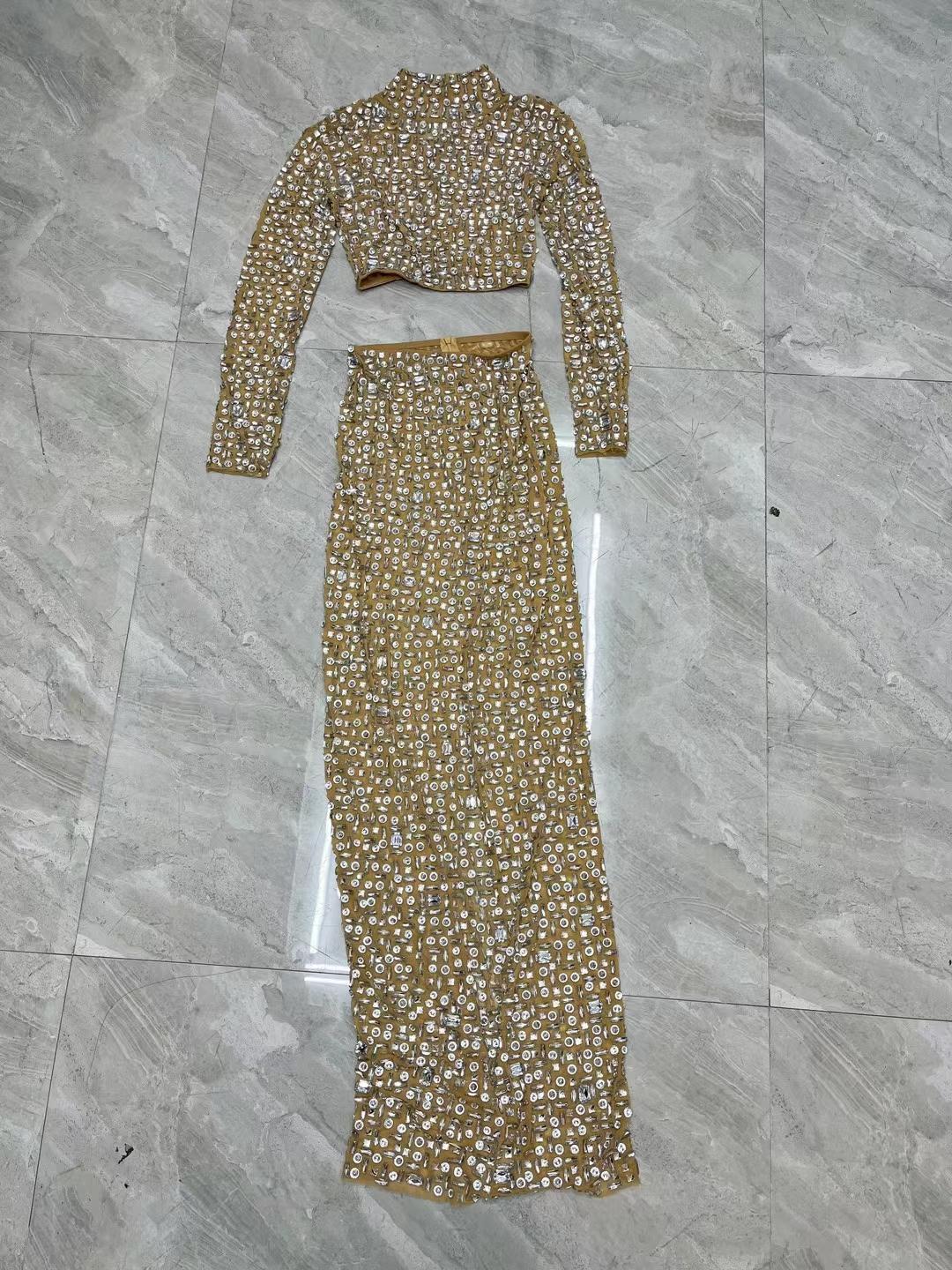 CELESINYI Yinbei Crystal Long Sleeve Set