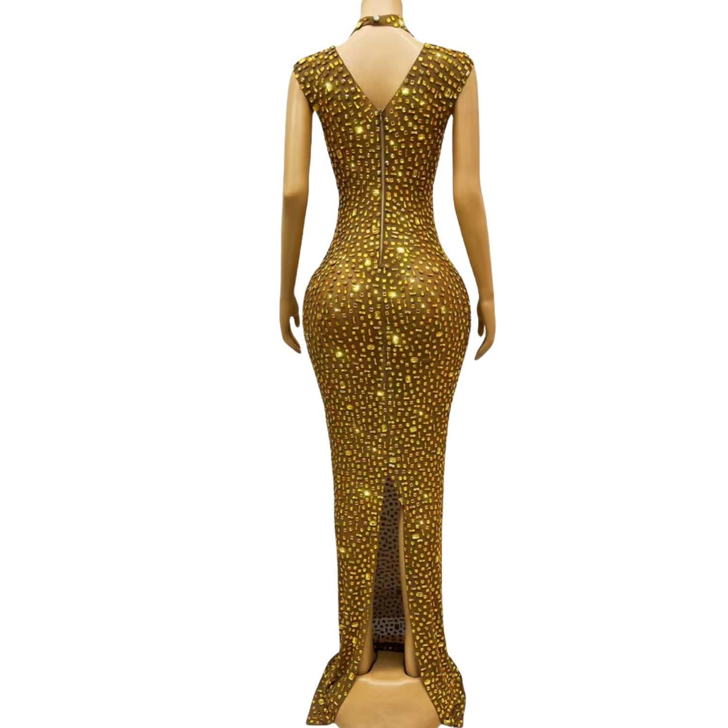 CELESINYI Jinbei Crystal Gold Shell Set