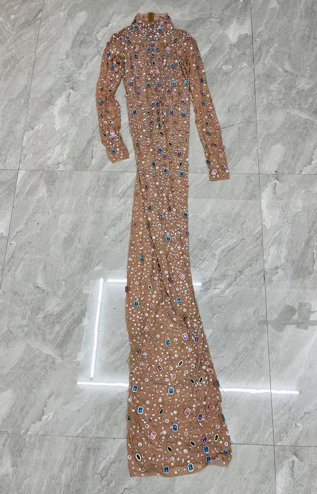 CELESINYI Tangguo Crystal Candy Bodysuit