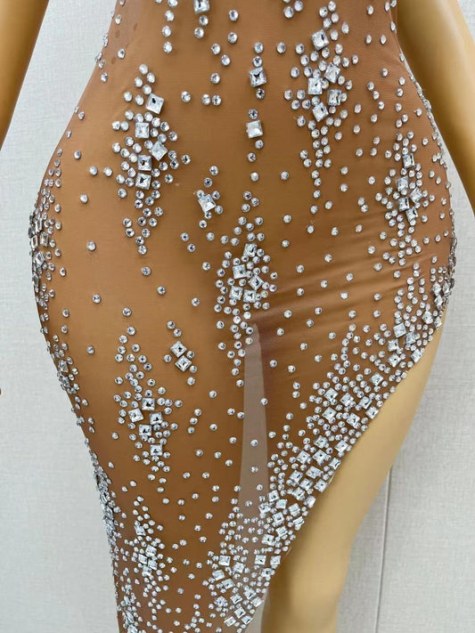 CELESINYI Xinghe Crystal Deep Skin Gown
