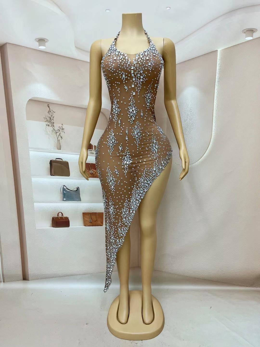 CELESINYI Xinghe Crystal Deep Skin Gown