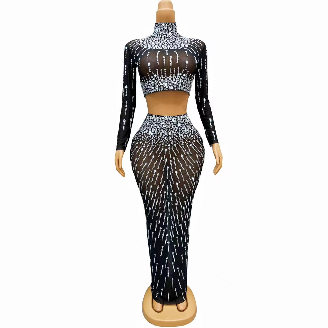 CELESINYI Huoshu Crystal Two Piece Set