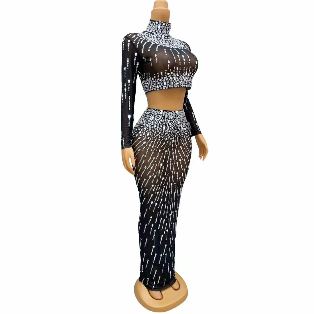 CELESINYI Huoshu Crystal Two Piece Set