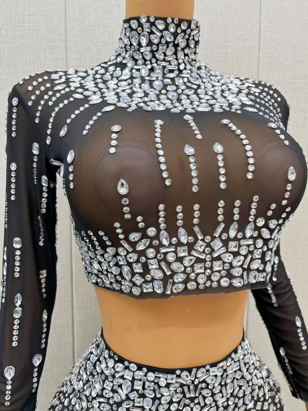 CELESINYI Huoshu Crystal Two Piece Set