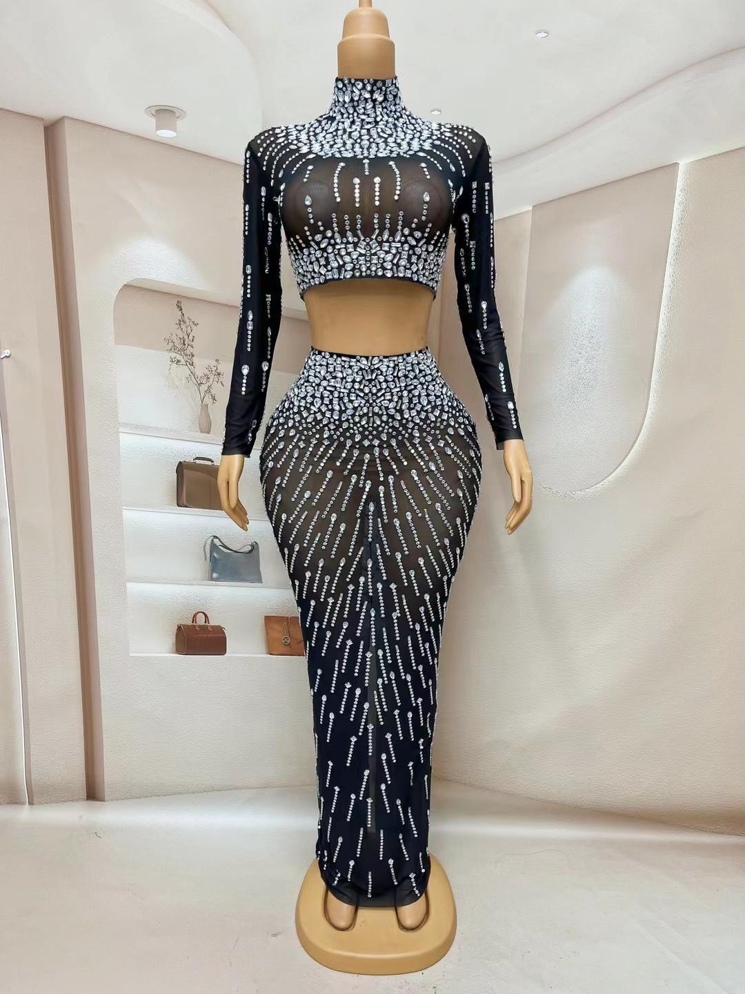 CELESINYI Huoshu Crystal Two Piece Set