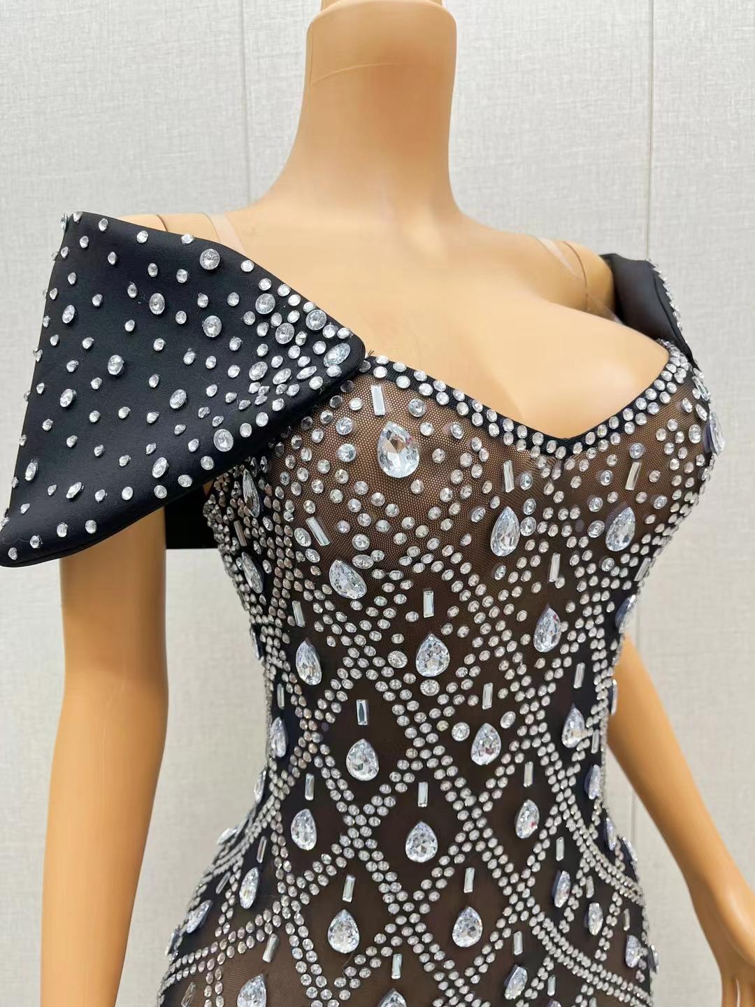 CELESINYI Chuilianjia Crystal Mermaid Gown