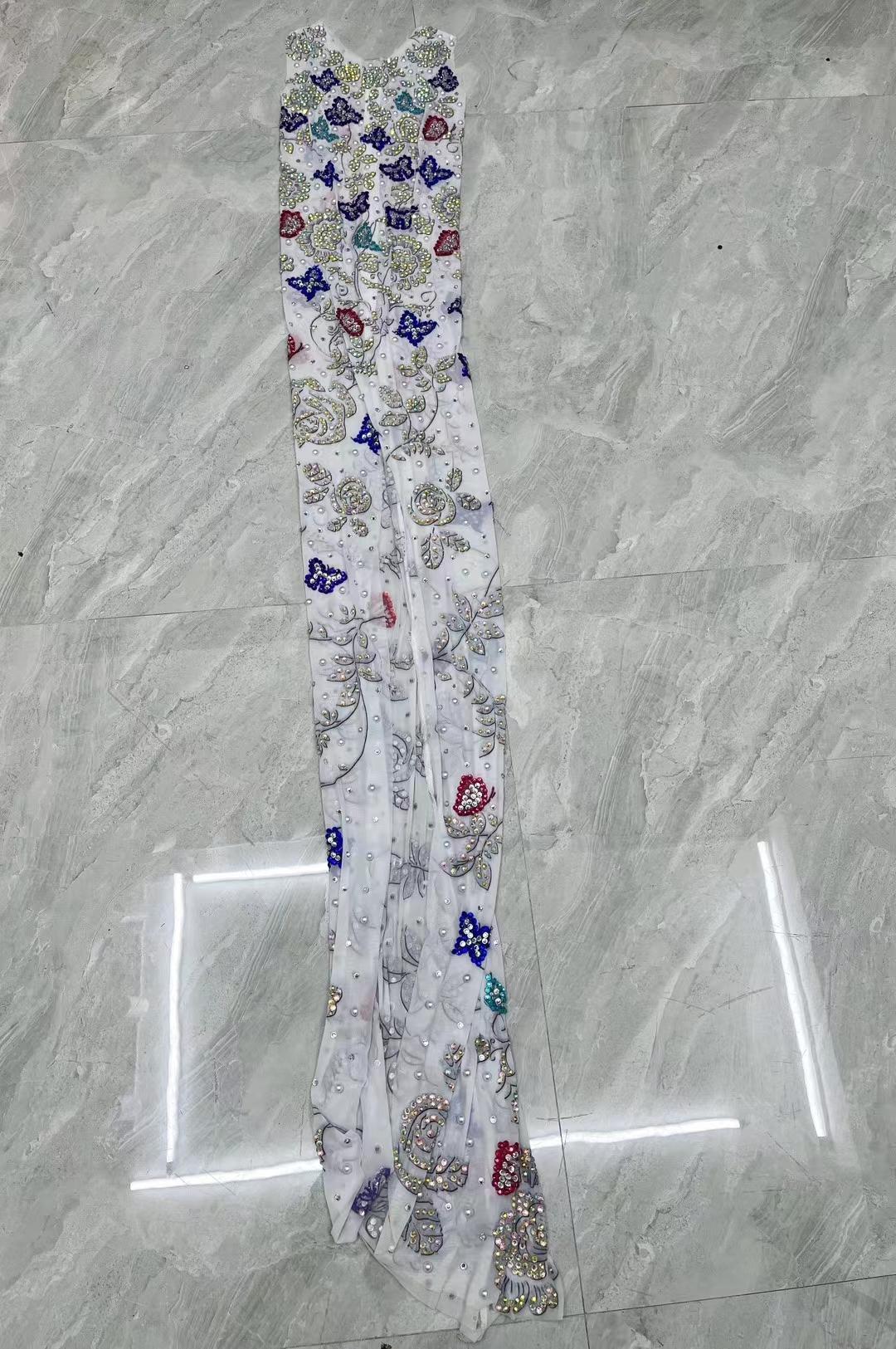 CELESINYI Dielianhua Crystal Butterfly Gown