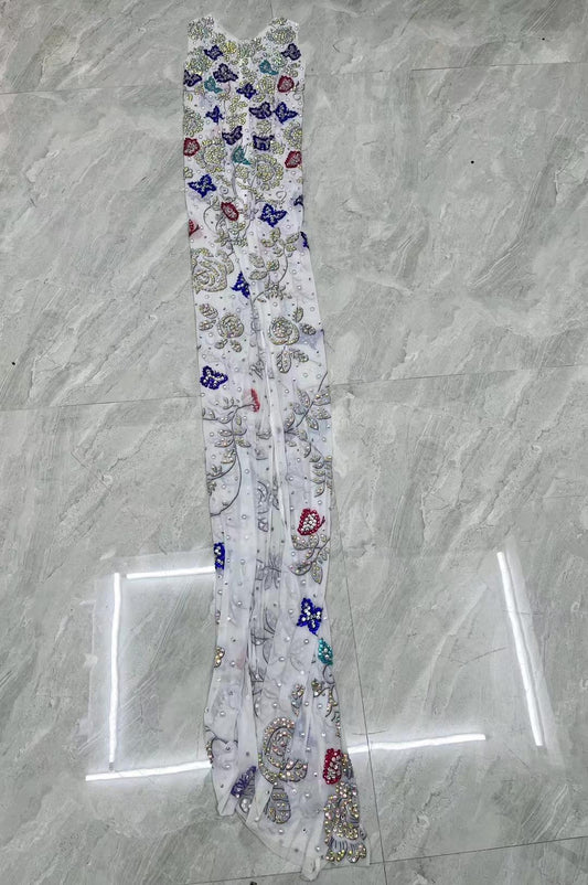 CELESINYI Dielianhua Crystal Butterfly Gown