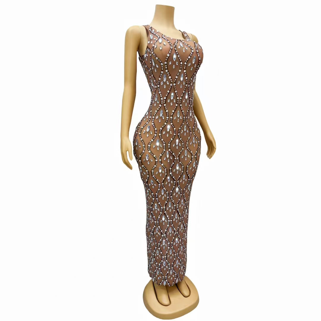 CELESINYI Kunbang Crystal Binding Gown