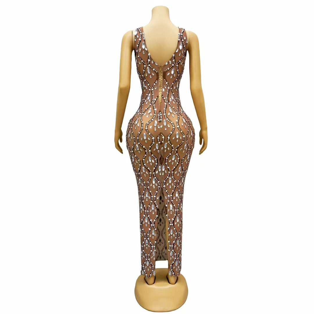 CELESINYI Kunbang Crystal Binding Gown