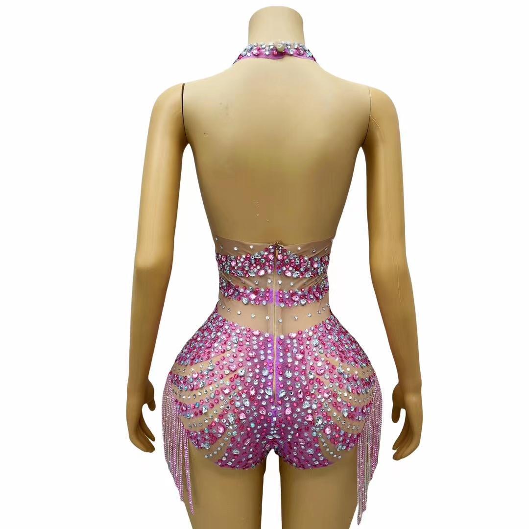 CELESINYI Yinghuatu Crystal Sakura Bodysuit