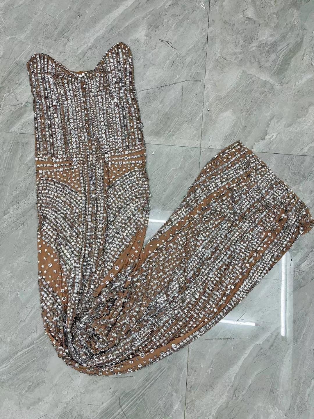 CELESINYI Jiangmeiren Crystal Full Stone Gown