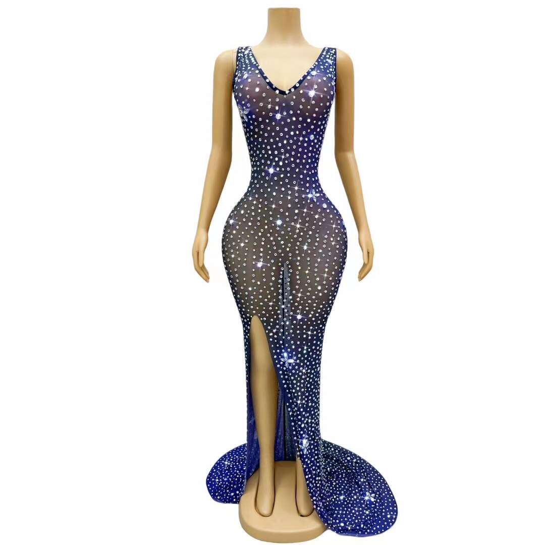 CELESINYI Xingkong Crystal Star Night Gown