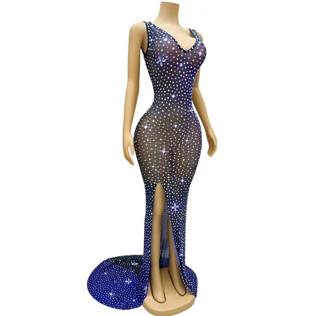CELESINYI Xingkong Crystal Star Night Gown