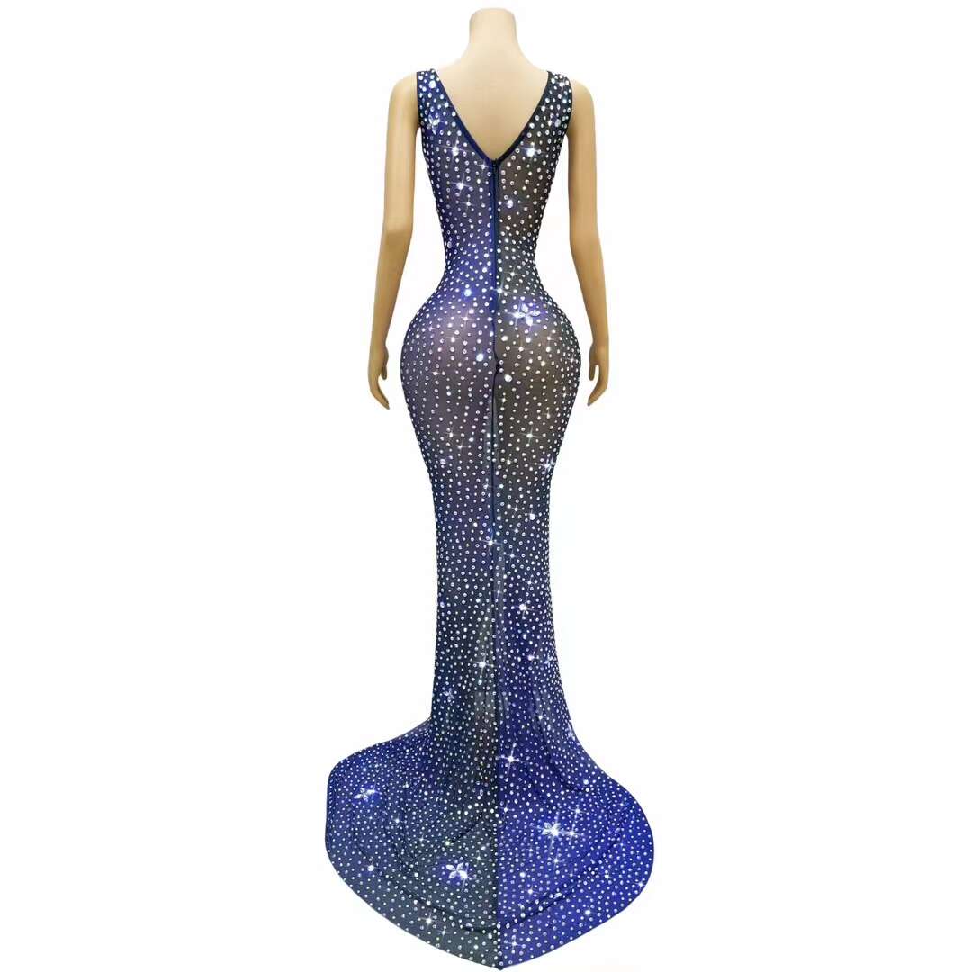 CELESINYI Xingkong Crystal Star Night Gown