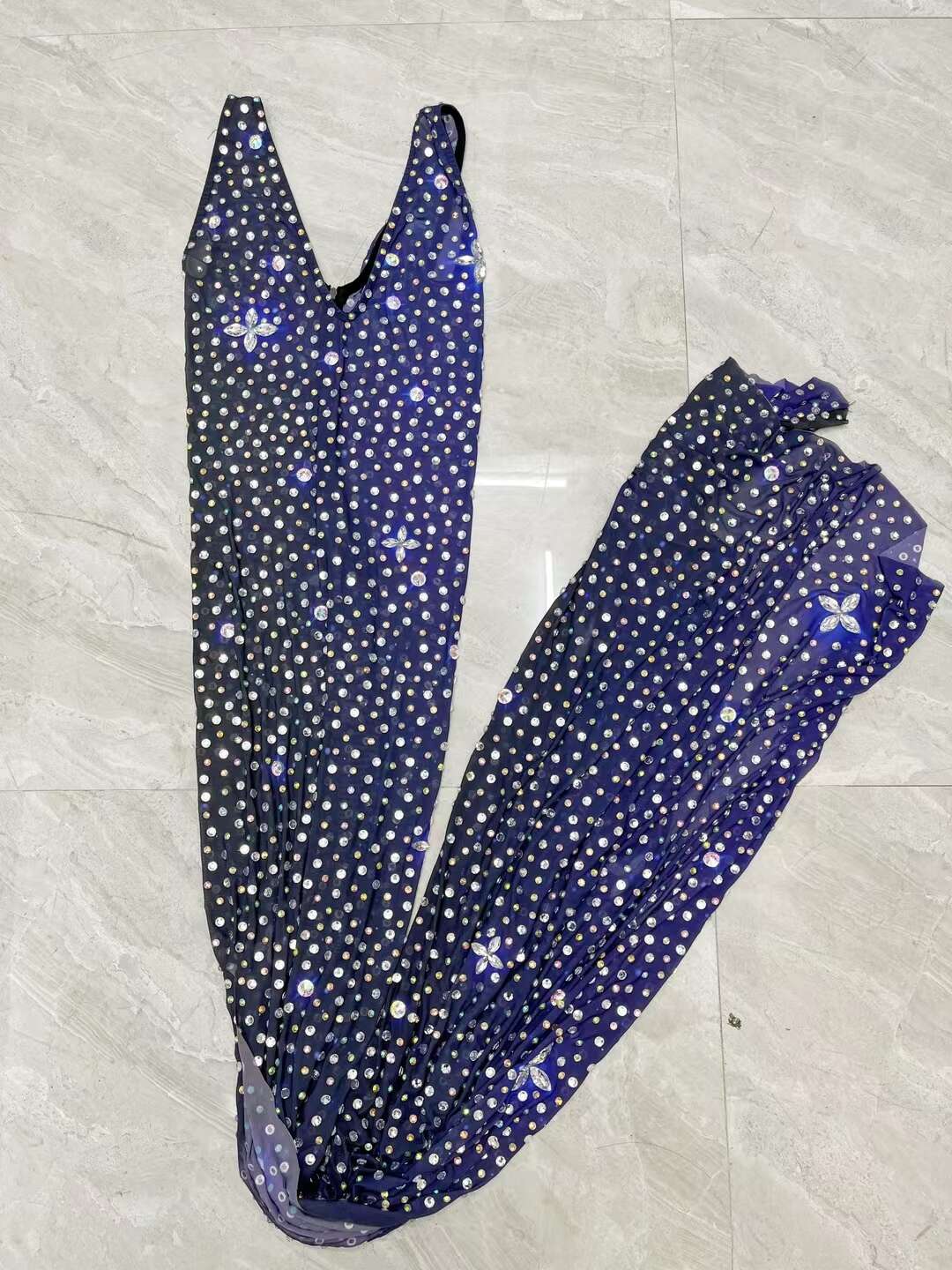 CELESINYI Xingkong Crystal Star Night Gown