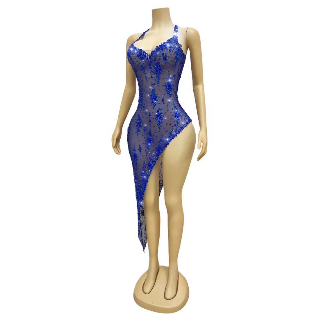 CELESINYI Xinghe Crystal Blue Gown