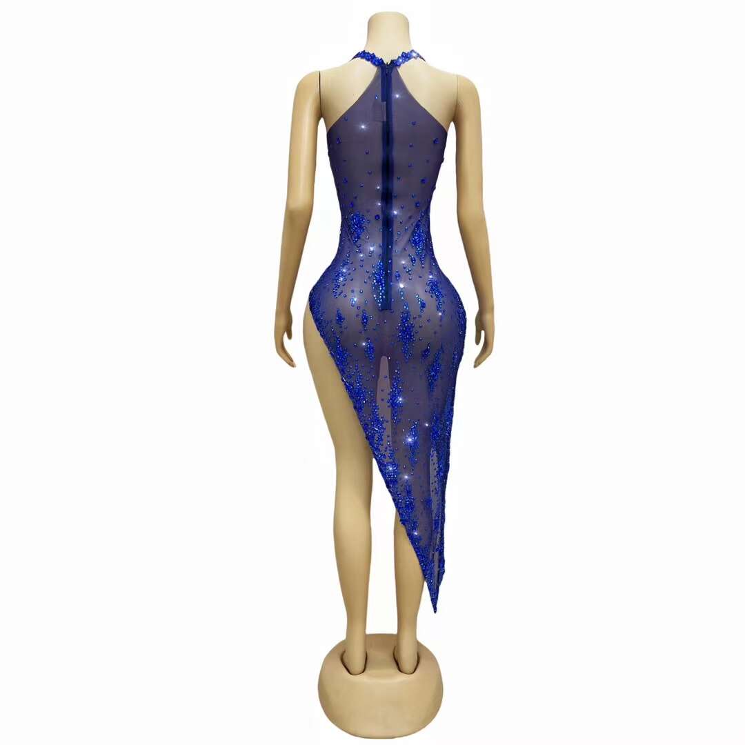 CELESINYI Xinghe Crystal Blue Gown