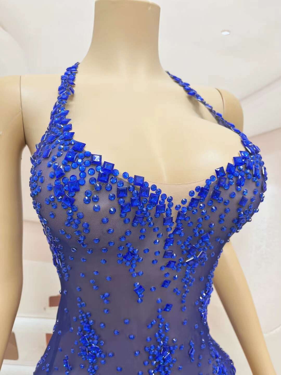 CELESINYI Xinghe Crystal Blue Gown