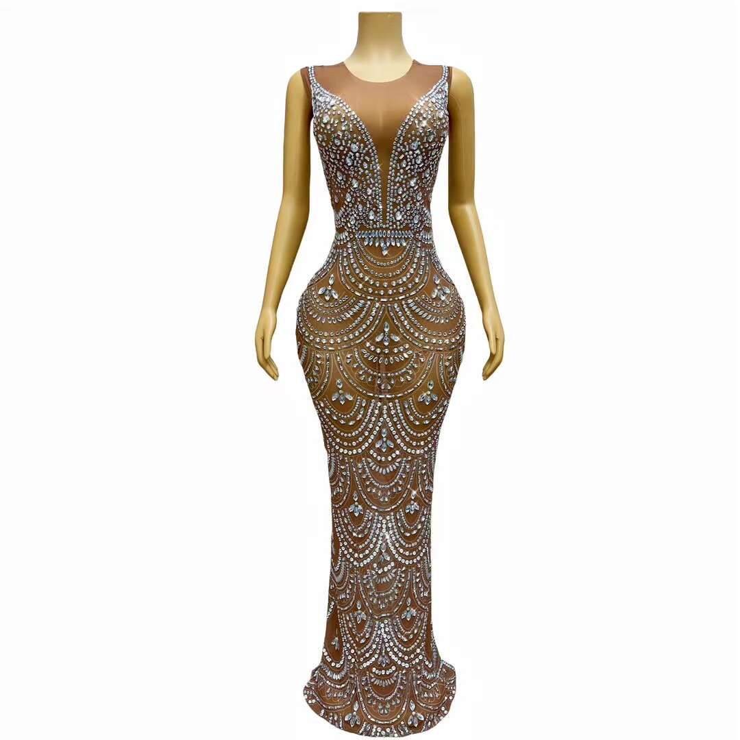 CELESINYI Sanyewuling Crystal Illusion Gown
