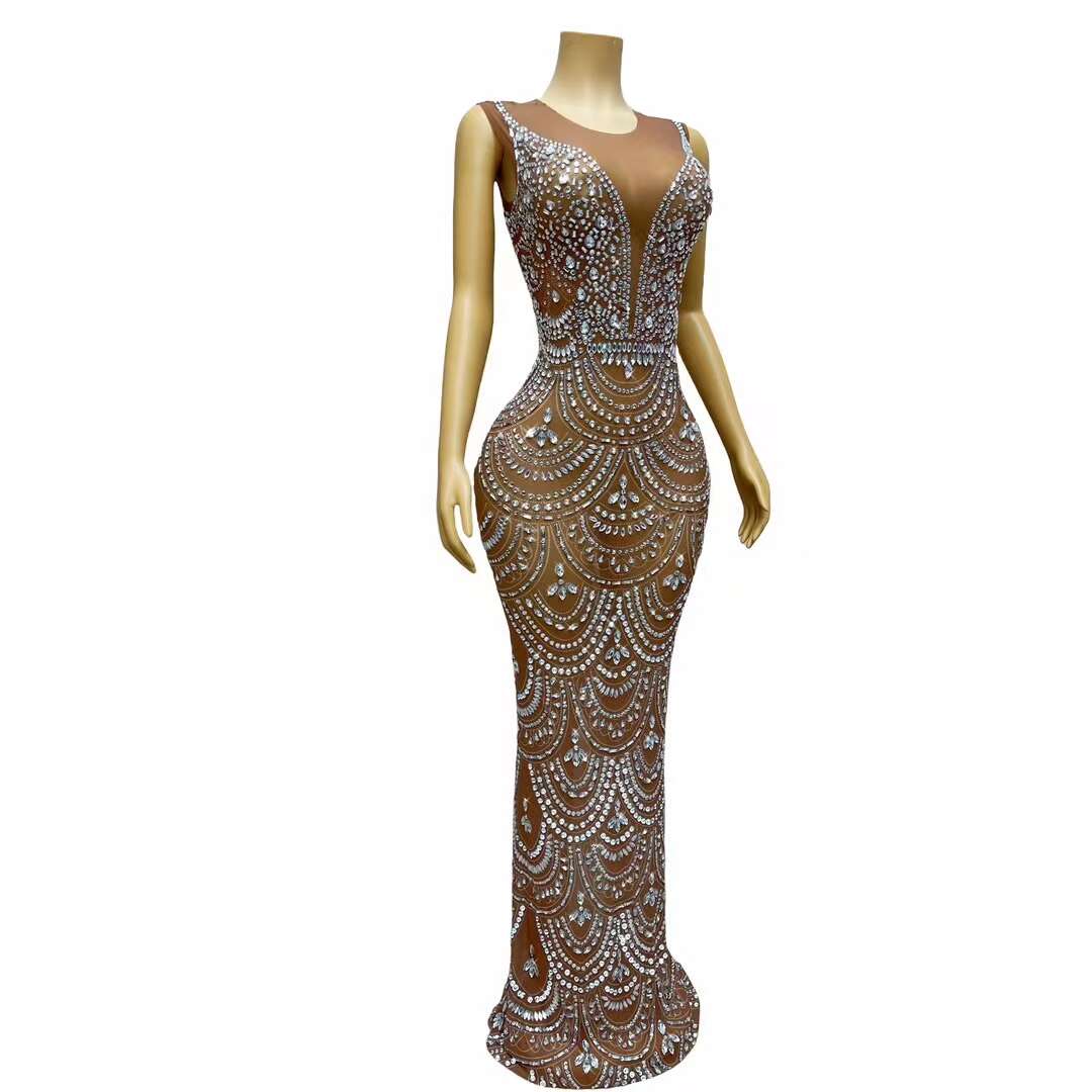 CELESINYI Sanyewuling Crystal Illusion Gown