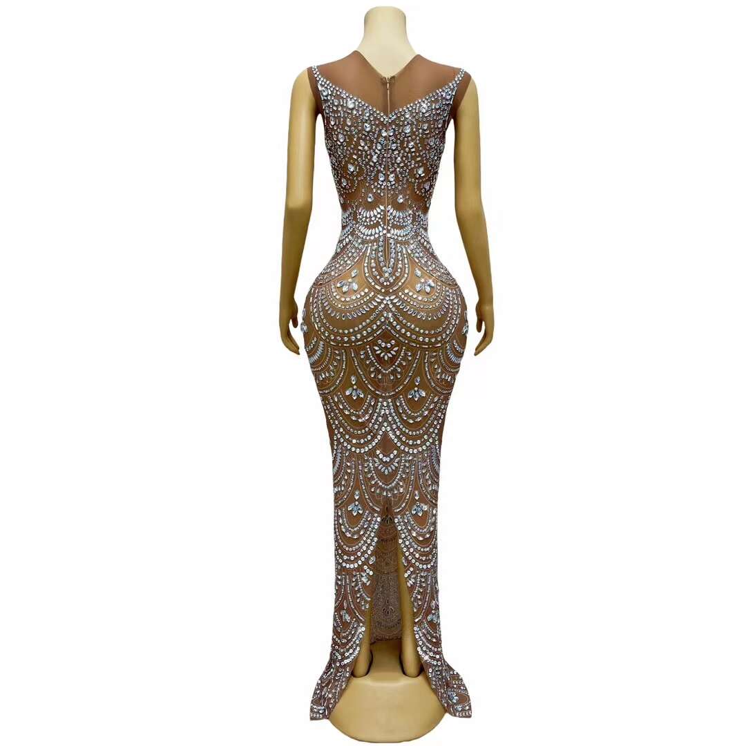 CELESINYI Sanyewuling Crystal Illusion Gown